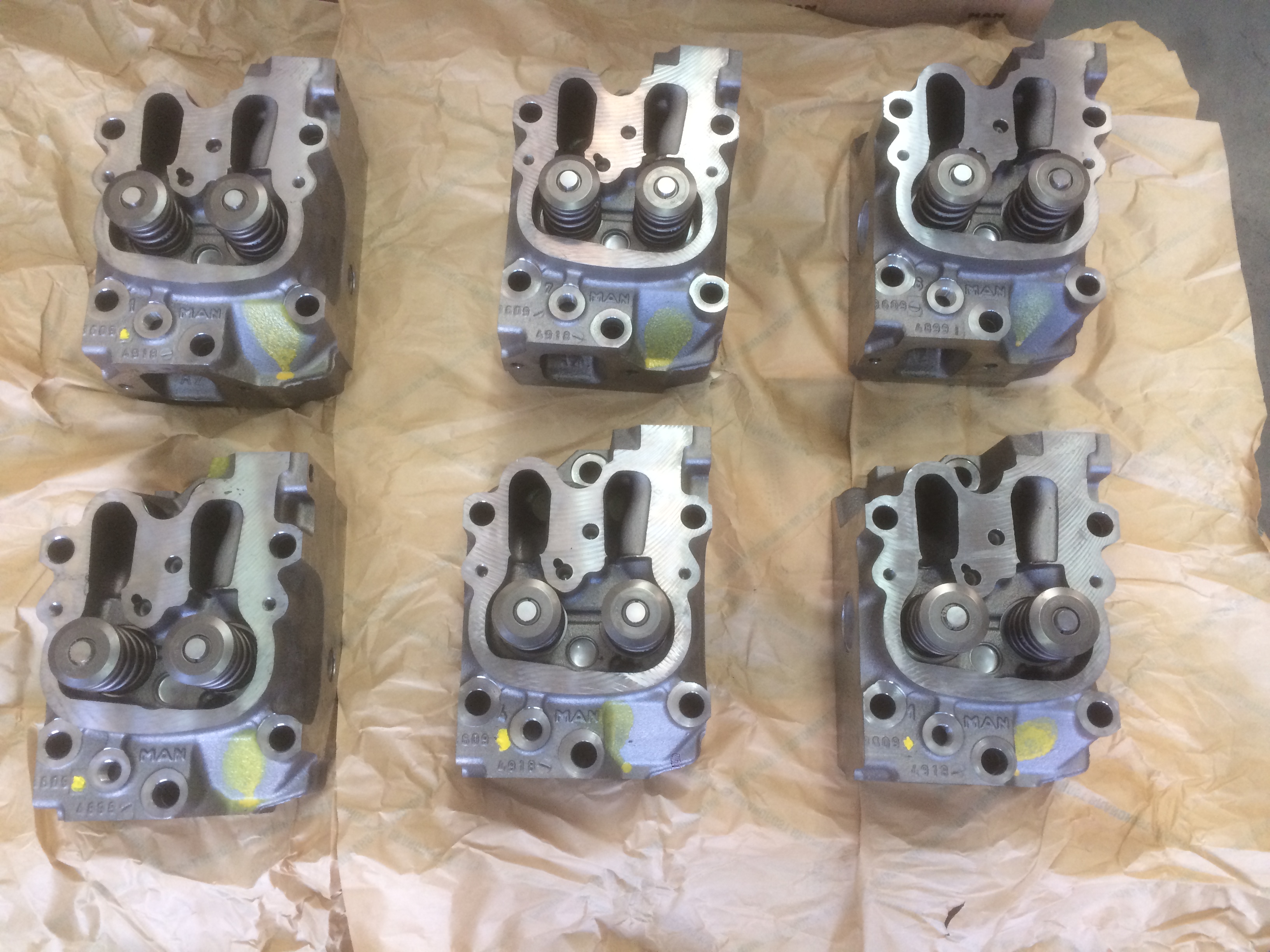 man cylinder head e2866 e2876 e2848 e2842 cng