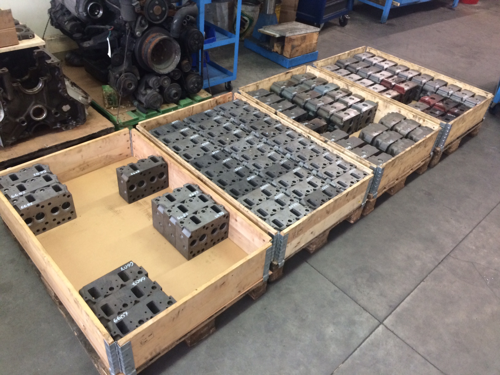 cylinder head man engine d2865 d2866 2v d2876 2v d2848 2v d2840 2v